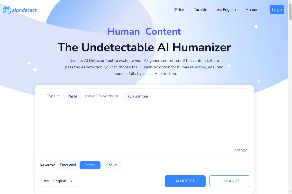 AI Undetectable